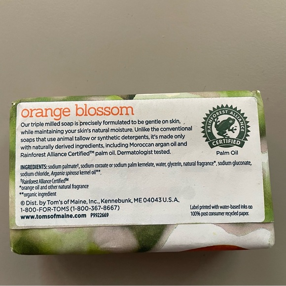 New Tom’s orange blossom, full size soap - Picture 4 of 8